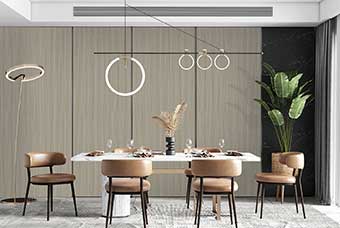 攀枝花轻奢风格-餐厅