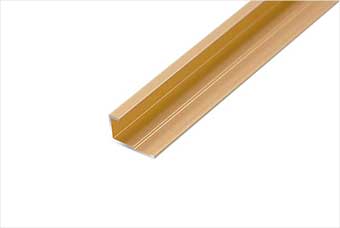 攀枝花航空纤维墙咔铝合金边条（钛金氧化）