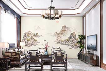 攀枝花森佰汇航空纤维墙咔（巴山蜀水）