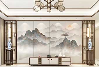 攀枝花森佰汇航空纤维（山水画系列）